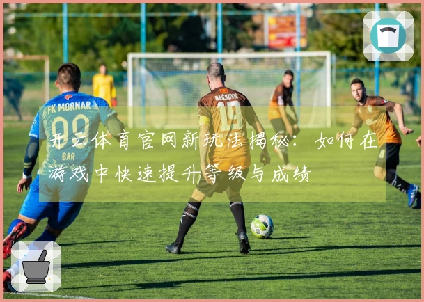 开云体育官网新玩法揭秘：如何在游戏中快速提升等级与成绩